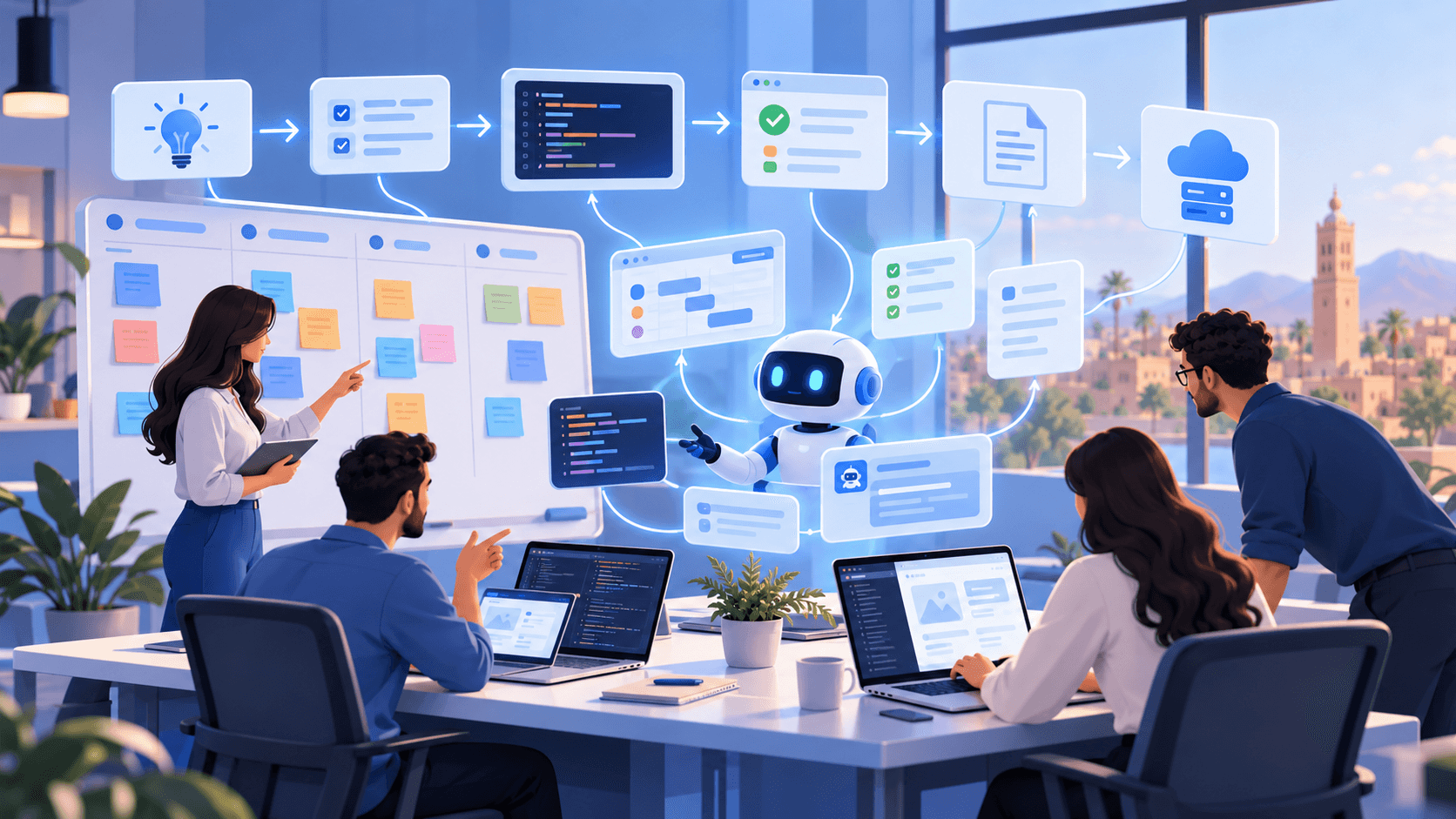 How Does a Web Development Agency Use AI to Accelerate Sprints?