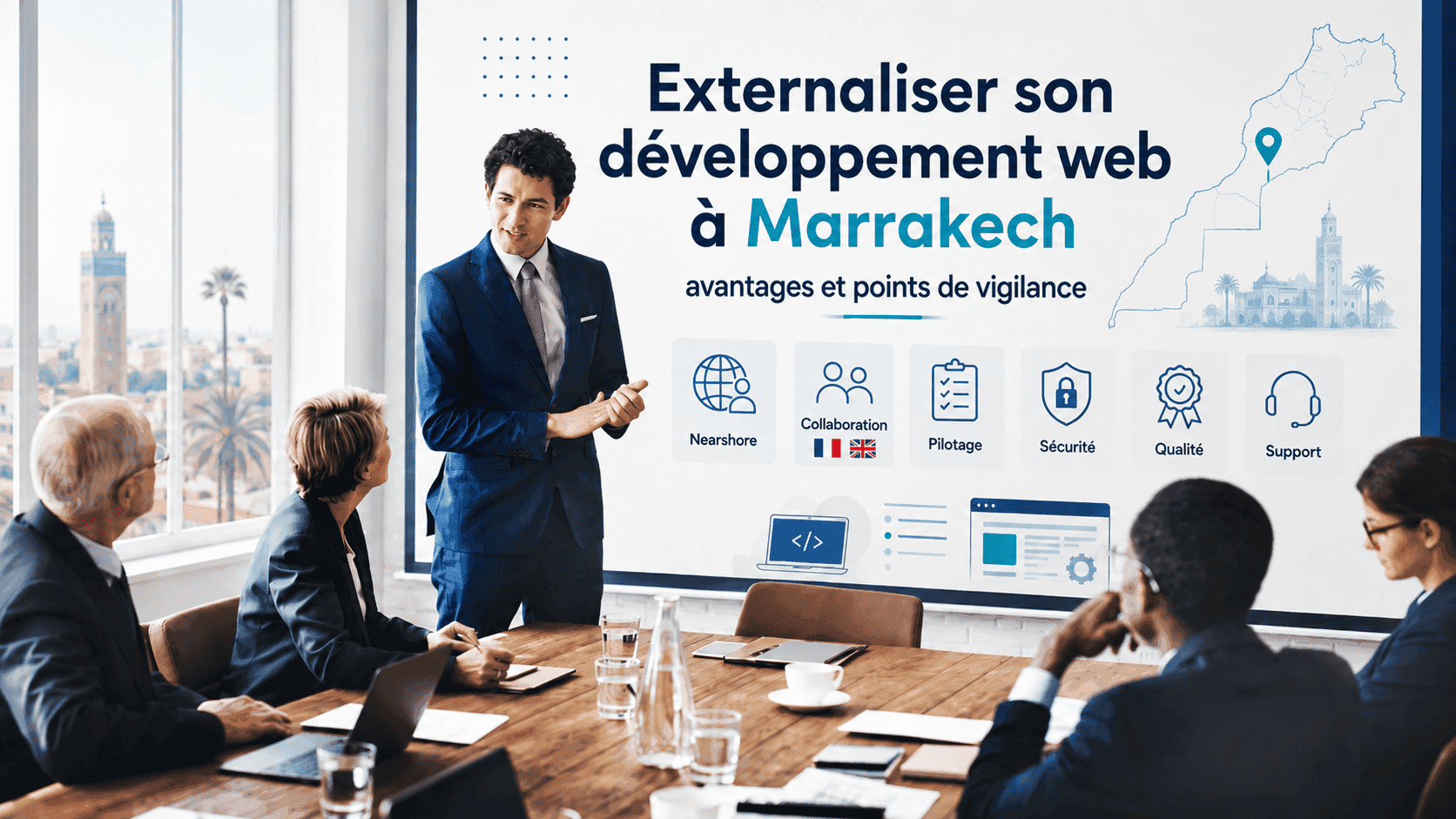 Outsource Web Development to Marrakech: Benefits and Points to Watch