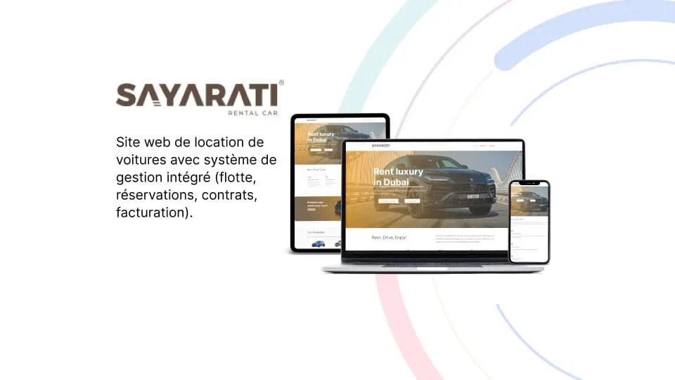 Sayarty est une société de location de voitures basée à Dubaï